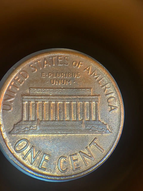 Lincoln-Mémorial-Cent-1986--Missing-Top-Letter-Er---America